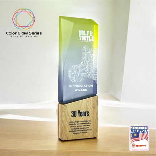 Exclusive Color Glow Acrylic Awards